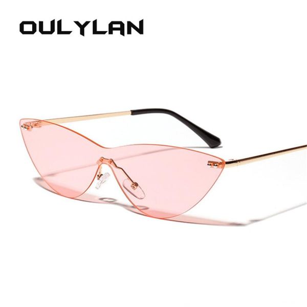 sunglasses oulylan women rimless retro cat eye sun glasses shades for men sunglass uv400 trendy eyeglasses female, White;black
sunglasses oulylan women rimless retro cat eye sun glasses shades for men sunglass uv400 trendy eyeglasses female, White;black