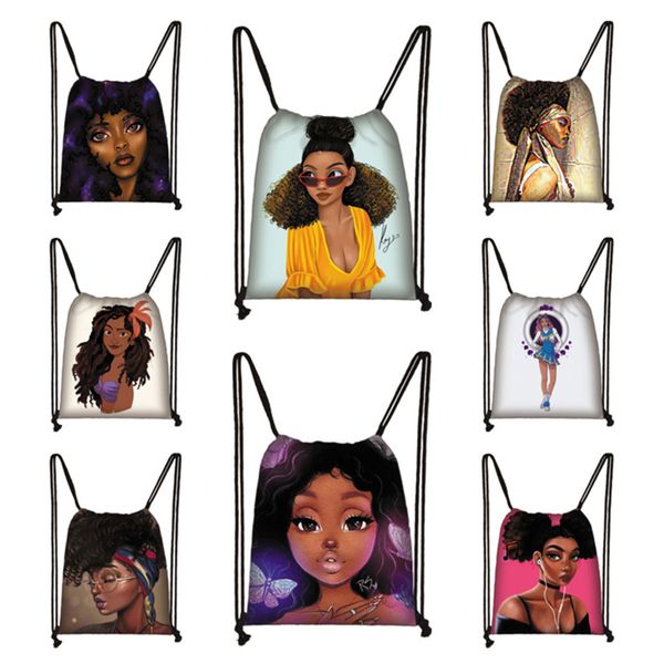 afro girls drawstring bags for students travel bag american africa women causal backpack fashion brown girl shopping storage bags e123004
afro girls drawstring bags for students travel bag american africa women causal backpack fashion brown girl shopping storage bags e123004