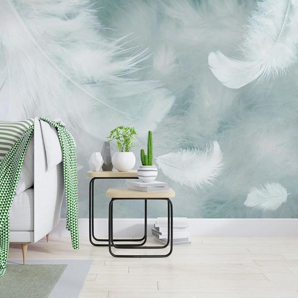 custom p mural fresh watercolor feather bedroom study living room background wall decoration painting non-woven wallpaper 3d1
custom p mural fresh watercolor feather bedroom study living room background wall decoration painting non-woven wallpaper 3d1