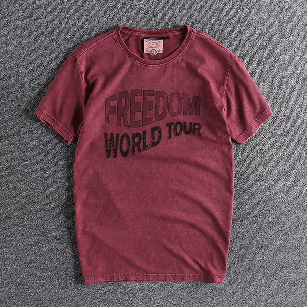 2021 new heavy washing old retro letter print youth shirt fashion european and american summer men's round neck short-sleeved t-shirt q, White;black
2021 new heavy washing old retro letter print youth shirt fashion european and american summer men's round neck short-sleeved t-shirt q, White;black