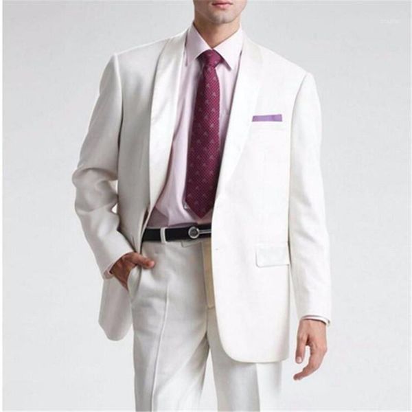 men's suits & blazers ivory men wedding suit 2 pieces(jacket+pants+tie) fashion formal groomsmen tuxedos business prom groom clothes 16, White;black
men's suits & blazers ivory men wedding suit 2 pieces(jacket+pants+tie) fashion formal groomsmen tuxedos business prom groom clothes 16, White;black