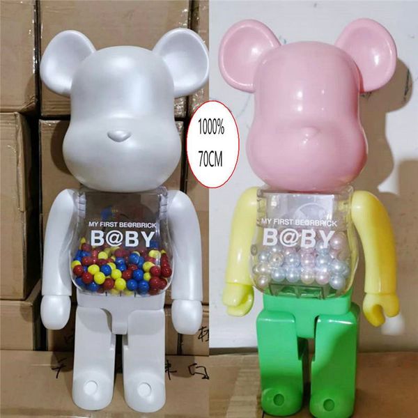 1000% 70cm bearbrick evade glue white pink and blue bear figures toy for collectors be@rbrick art work model decorations kids gift
1000% 70cm bearbrick evade glue white pink and blue bear figures toy for collectors be@rbrick art work model decorations kids gift