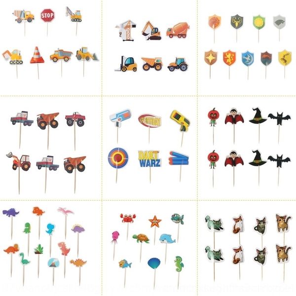 lcwia cartoon engineering car cake cake table toothpicktoothpick cartoon character dessert stick plug-in double-sided bamboo plug-in toothpi
lcwia cartoon engineering car cake cake table toothpicktoothpick cartoon character dessert stick plug-in double-sided bamboo plug-in toothpi