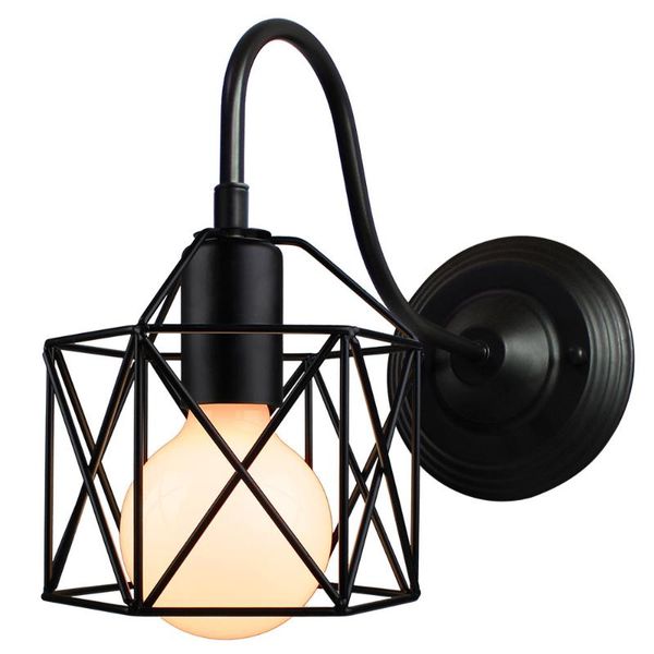 wall lamp industrial retro loft iron lights vintage light bedside cage shade for indoor lighting bedroom restaurant
wall lamp industrial retro loft iron lights vintage light bedside cage shade for indoor lighting bedroom restaurant