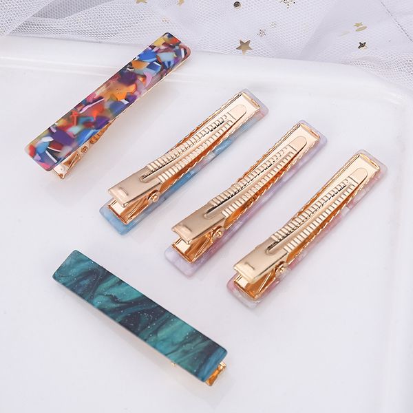 fashion geometric rectangle hair clips leopard print floral barrettes women hairpins bangs acetate resin accessories, Golden;silver
fashion geometric rectangle hair clips leopard print floral barrettes women hairpins bangs acetate resin accessories, Golden;silver