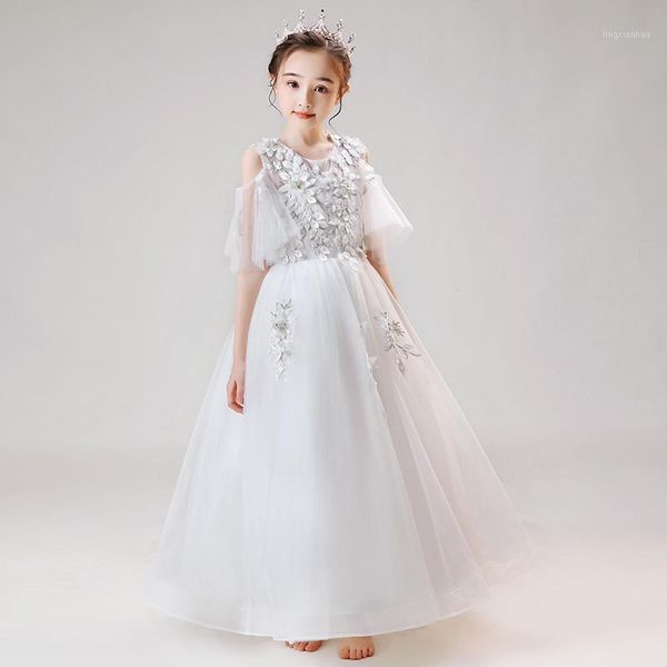 flower girls dresses beading embroidery princess ball gown o-neck floor-length tulle lace pearls crystal kids party dress d1711, Red;yellow
flower girls dresses beading embroidery princess ball gown o-neck floor-length tulle lace pearls crystal kids party dress d1711, Red;yellow