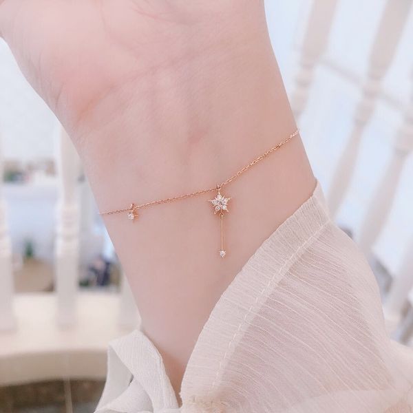 925 sterling silver beautiful girl fairy stick women simple korean version of minority design hand ornaments for bracelet braceletethnic bra, Golden;silver
925 sterling silver beautiful girl fairy stick women simple korean version of minority design hand ornaments for bracelet braceletethnic bra, Golden;silver