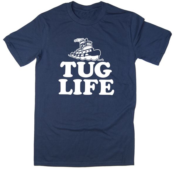 tug life - funny boat t-shirt sport hooded sweatshirt hoodie
