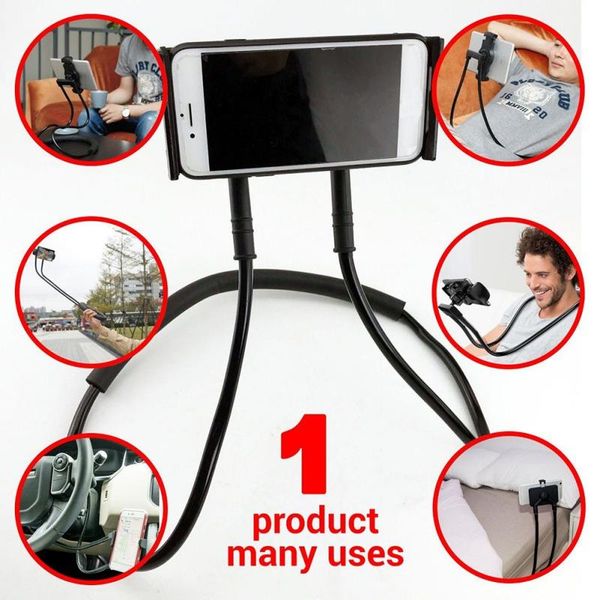 portable flexible mobile phone holder hanging neck lazy necklace bracket 360 degree smartphone holder for iphone xiaomi huawei wmtgnf
portable flexible mobile phone holder hanging neck lazy necklace bracket 360 degree smartphone holder for iphone xiaomi huawei wmtgnf