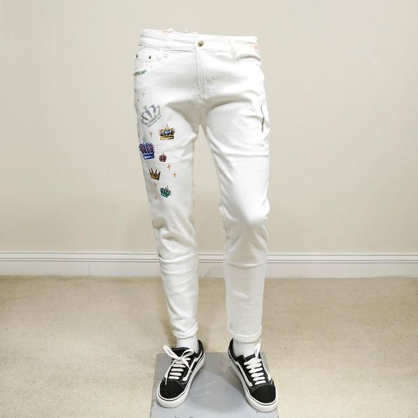 jk10342 fashion men's jeans 2021 runway luxury european design party style men's clothing, Blue
jk10342 fashion men's jeans 2021 runway luxury european design party style men's clothing, Blue