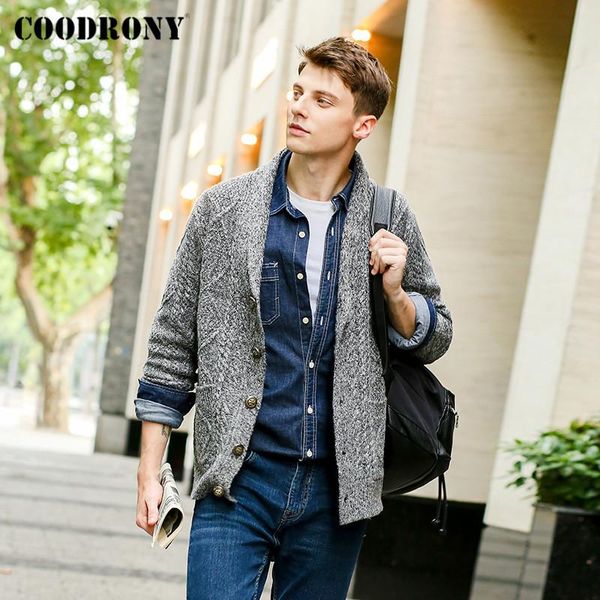 coodrony brand sweater men 2020 new arrivals streetwear fashion casual cardigan men autumn winter thick warm sweater coat y1164, White;black
coodrony brand sweater men 2020 new arrivals streetwear fashion casual cardigan men autumn winter thick warm sweater coat y1164, White;black
