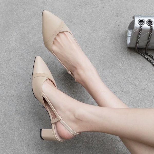 oversized high heels sandals women shoes woman summer ladies sharp-toed sandals with thick heels, Black
oversized high heels sandals women shoes woman summer ladies sharp-toed sandals with thick heels, Black