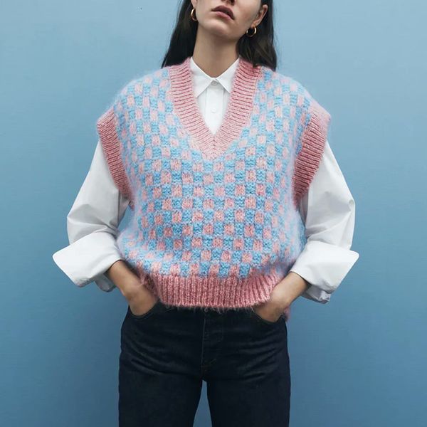 new spring soft wool knitted sweater vest 2021 casual elastic patchwork pullover sleeveless causal female knitting swearters 27rh, White;black
new spring soft wool knitted sweater vest 2021 casual elastic patchwork pullover sleeveless causal female knitting swearters 27rh, White;black