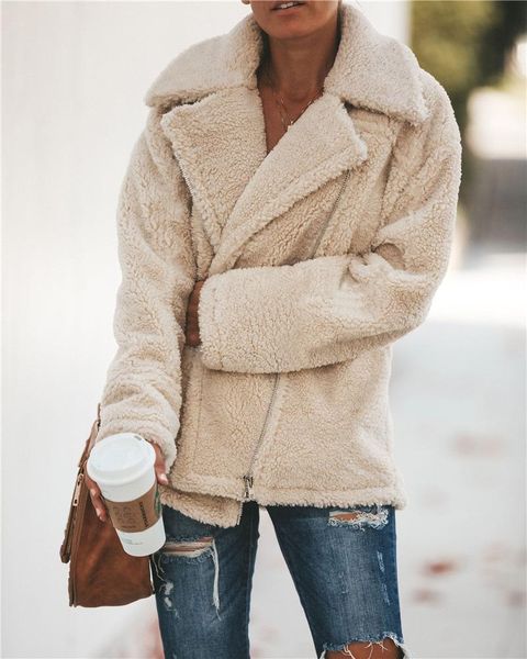 women's jackets winter women\u2021s fuzzy fleece warm long sleeve solid color lapel zip up oversized coats plus size s-4xl, Black;brown
women's jackets winter women\u2021s fuzzy fleece warm long sleeve solid color lapel zip up oversized coats plus size s-4xl, Black;brown