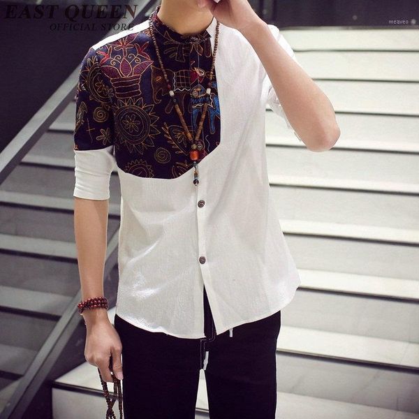 traditional chinese clothing for men vintage floral print mens white linen shirt traditional chinese male clothing kk1004 hq1, Red
traditional chinese clothing for men vintage floral print mens white linen shirt traditional chinese male clothing kk1004 hq1, Red