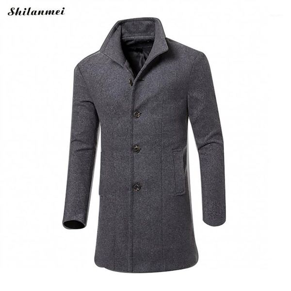 winter men's woolen coats grey mid long coat pockets thermal black men outwear blue turtleneck single breasted casual overcoat1
winter men's woolen coats grey mid long coat pockets thermal black men outwear blue turtleneck single breasted casual overcoat1
