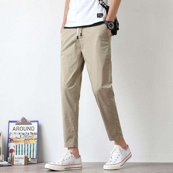 2021 the new men's pure cotton polyester pencils size four colors nine male pants egwz, Black
2021 the new men's pure cotton polyester pencils size four colors nine male pants egwz, Black