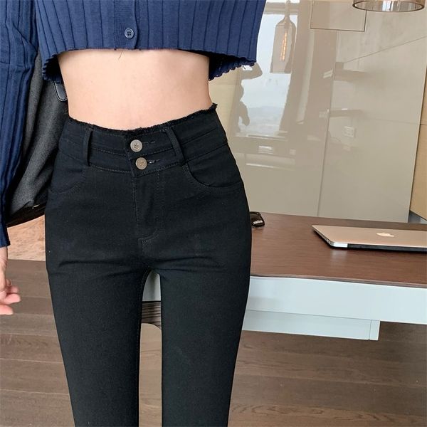 2020 autumn new tight little feet pencil high waist pants versatile show thin nine point jeans women's wear
2020 autumn new tight little feet pencil high waist pants versatile show thin nine point jeans women's wear