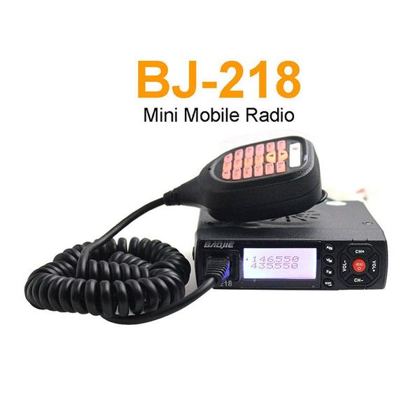 walkie talkie bj-218 vhf/uhf dual band 25w display mini mobile radio ham for car bus taxi
walkie talkie bj-218 vhf/uhf dual band 25w display mini mobile radio ham for car bus taxi