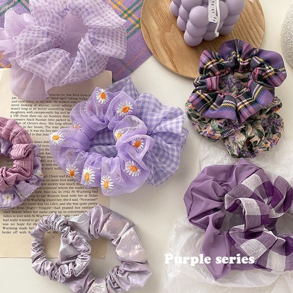 korean purple lattice flower embroidery daisy net yarn elastic hair bands summer hair accessories for women
korean purple lattice flower embroidery daisy net yarn elastic hair bands summer hair accessories for women
