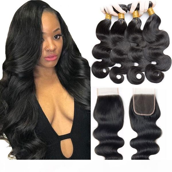 body wave 4 шт дешевые связки с закрытие 7a бразильском волос девственницы связки натуральный черный человека плетение волос со швейцарским, Black
body wave 4 шт дешевые связки с закрытие 7a бразильском волос девственницы связки натуральный черный человека плетение волос со швейцарским, Black