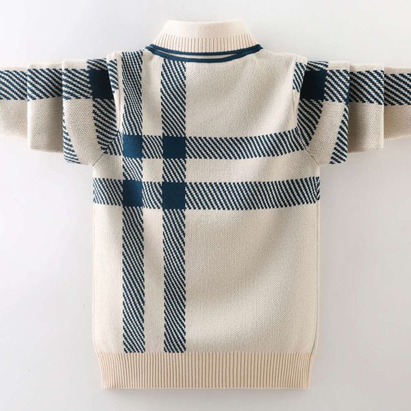 and winter plush new 2020 autumn product zhongda children's scarf collar boys' sweater x83w, Blue
and winter plush new 2020 autumn product zhongda children's scarf collar boys' sweater x83w, Blue