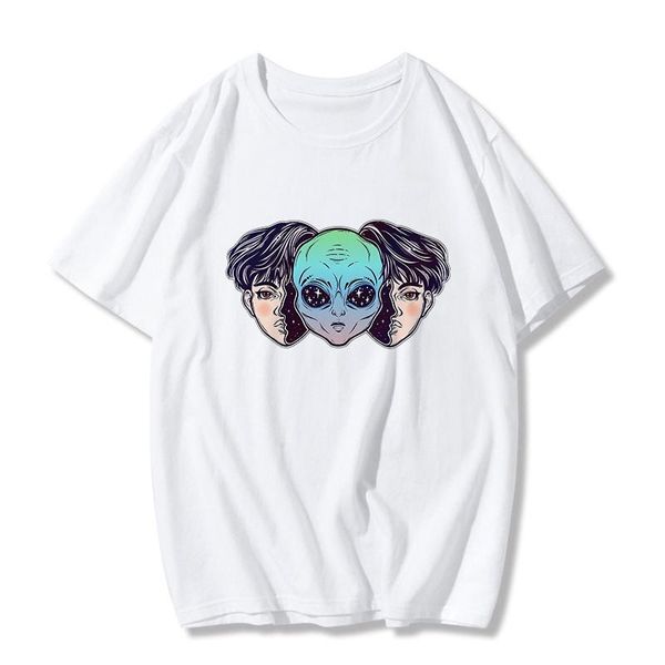 новый harajuku gothic женская футболка alien print с коротким рукавом tors tees летняя мода повседневная футболка женщины одежда футболки bb
новый harajuku gothic женская футболка alien print с коротким рукавом tors tees летняя мода повседневная футболка женщины одежда футболки bb