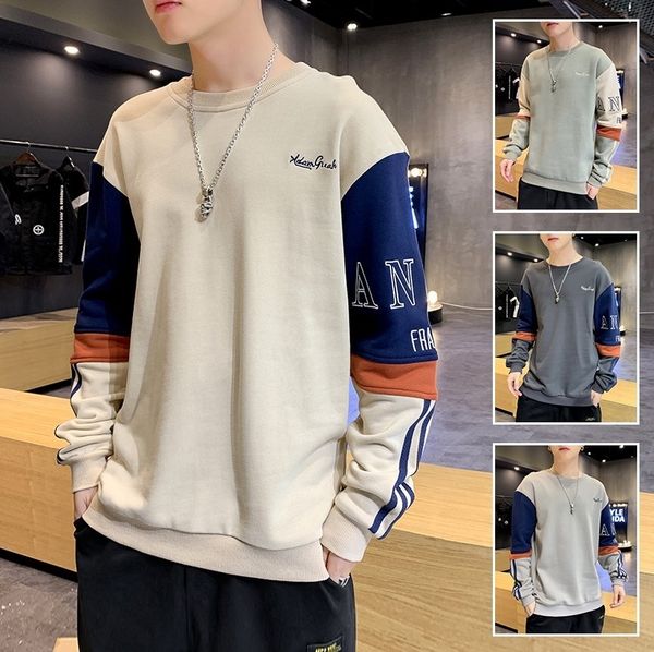 g8bdv long autumn round neck 2020 men's new korean fashion men's clothing sleeve spring and autumn loose coat sweatersweater sweat, Black
g8bdv long autumn round neck 2020 men's new korean fashion men's clothing sleeve spring and autumn loose coat sweatersweater sweat, Black