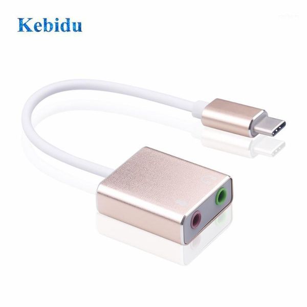 kebidumei external usb sound card type-c adapter usb c to 3.5mm microphone speaker audio interface for computer sound card1
kebidumei external usb sound card type-c adapter usb c to 3.5mm microphone speaker audio interface for computer sound card1