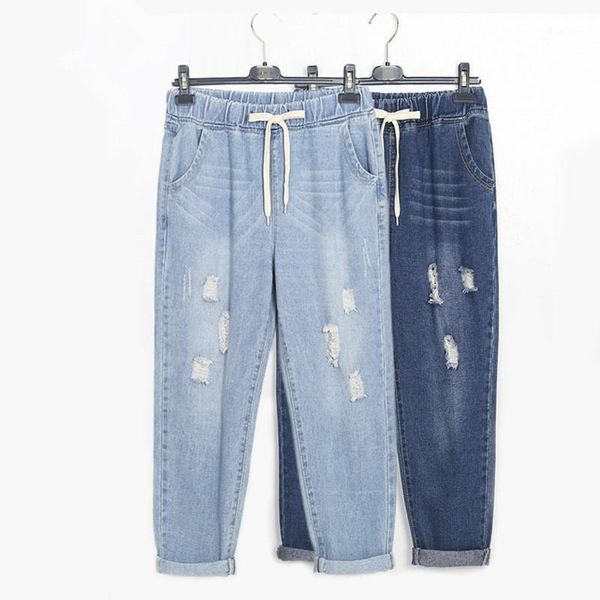 women's jeans harem for woman ripped high waist fashion loose vintage plus size blue ankle length denim pencil pant 6xl1
women's jeans harem for woman ripped high waist fashion loose vintage plus size blue ankle length denim pencil pant 6xl1