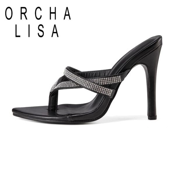 sandals orchalisa 2021 ladies clip toe thin heels rhinestone bling faux genuine leather dress wedding casual summer a3417, Black
sandals orchalisa 2021 ladies clip toe thin heels rhinestone bling faux genuine leather dress wedding casual summer a3417, Black