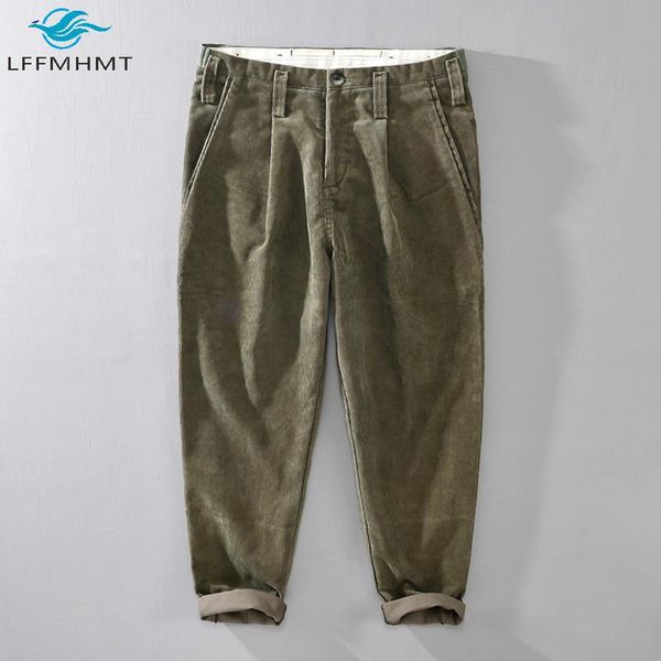 green corduroy грузовые брюки мужчины зимняя одежда новая мода сплошной цвет мужской япония стиль винтаж высокое качество повседневные свобо, Black
green corduroy грузовые брюки мужчины зимняя одежда новая мода сплошной цвет мужской япония стиль винтаж высокое качество повседневные свобо, Black