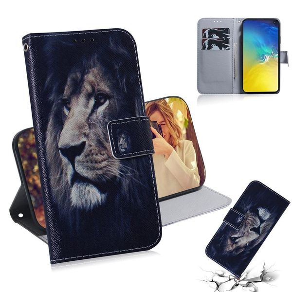 lion pattern coloured drawing horizontal flip leather case for galaxy s10 e with holder card slots wallet
lion pattern coloured drawing horizontal flip leather case for galaxy s10 e with holder card slots wallet