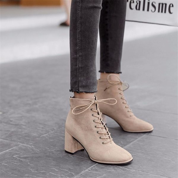 2021 new autumn winter women's high-quality solid lace-up return european zipper ladies fashionable shoes high-heeled boots 35-39 wp1i, Black
2021 new autumn winter women's high-quality solid lace-up return european zipper ladies fashionable shoes high-heeled boots 35-39 wp1i, Black