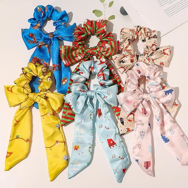 ribbon christmas hair band bow long ribbon ponytail scarf hair tie scrunchies women girls elastic bands accessories
ribbon christmas hair band bow long ribbon ponytail scarf hair tie scrunchies women girls elastic bands accessories