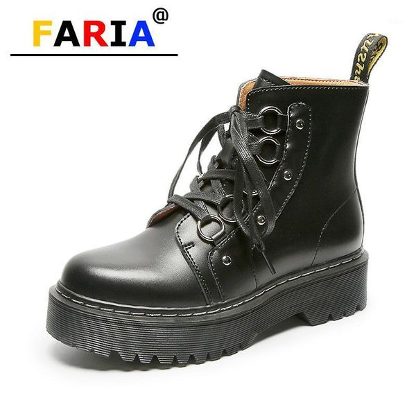 genuine leather flat platform motorcycle boots women ankle round toe high heel 2020 fashion spring/autumn causal female shoes1, Black
genuine leather flat platform motorcycle boots women ankle round toe high heel 2020 fashion spring/autumn causal female shoes1, Black