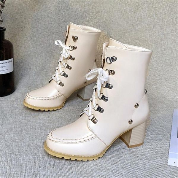 rivet ankle boots for women shoes leather boots autumn women high heels comfortable short large size 35-46, Black
rivet ankle boots for women shoes leather boots autumn women high heels comfortable short large size 35-46, Black