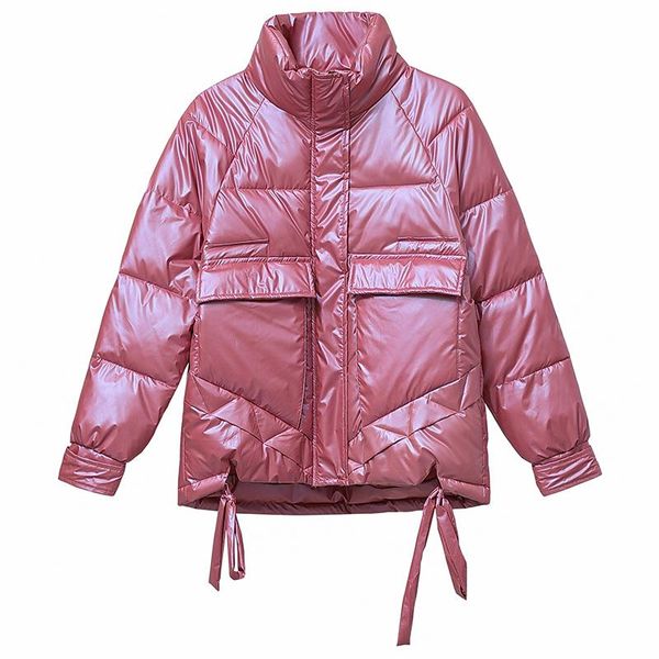 women's down & parkas 2021 autumn winter coats fashion smooth shiny stand collar oversize xxl jacket women pockets padded cotton coat, Black
women's down & parkas 2021 autumn winter coats fashion smooth shiny stand collar oversize xxl jacket women pockets padded cotton coat, Black