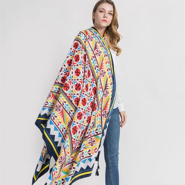 2020 new street safflower geometric pattern multi-functional tassel cotton hemp scarf, Blue;gray
2020 new street safflower geometric pattern multi-functional tassel cotton hemp scarf, Blue;gray