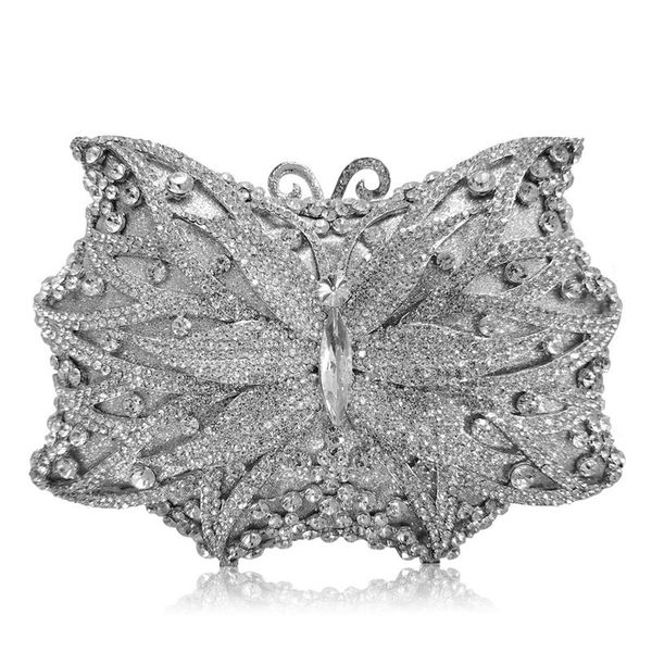 butterfly shape crystal evening bags sliver clutches and gold clutch bags fashion hollow out women wedding bridal purse handbags
butterfly shape crystal evening bags sliver clutches and gold clutch bags fashion hollow out women wedding bridal purse handbags