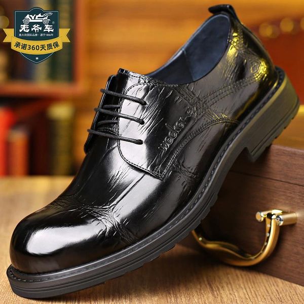dress shoes wecker / classic car men's business casual british leather korean, Black
dress shoes wecker / classic car men's business casual british leather korean, Black