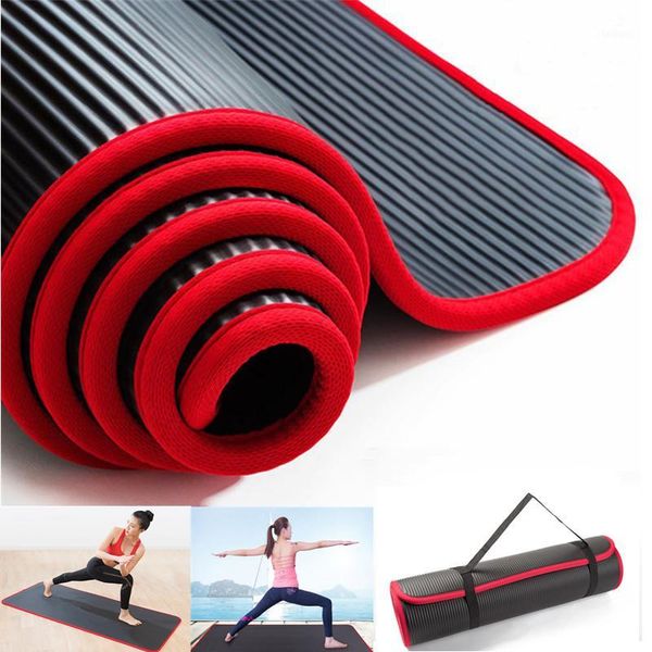yoga mats high density non-slip mat 10mm fitness anti-tear exercise nbr with carrying strap for beginners 183cmx61x1.0cm1
yoga mats high density non-slip mat 10mm fitness anti-tear exercise nbr with carrying strap for beginners 183cmx61x1.0cm1