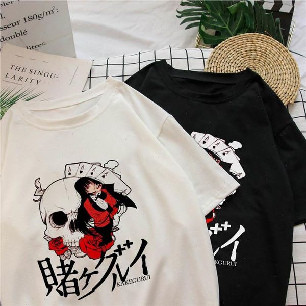 japanese anime kakegurui cosplay summer casual harajuku streetwear cute chic vintage tees jabami yumeko japan women t shirt, White
japanese anime kakegurui cosplay summer casual harajuku streetwear cute chic vintage tees jabami yumeko japan women t shirt, White
