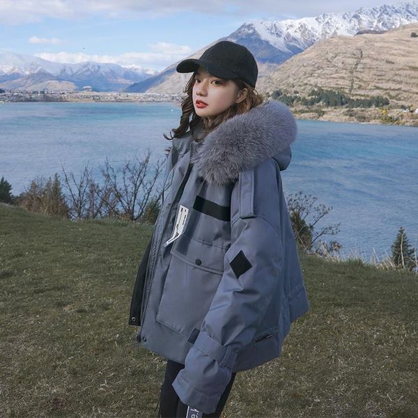 2021 new clothing loose medium length women's jacket thickened warm coat fashion down winter parka women, Black
2021 new clothing loose medium length women's jacket thickened warm coat fashion down winter parka women, Black