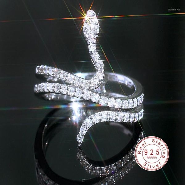 2020 New Trendy Crystal Snake Shape 925 Sterling Silver Ring Party Anniversary Full Zircon Rings for Women Jewelry1, Golden;silver
2020 New Trendy Crystal Snake Shape 925 Sterling Silver Ring Party Anniversary Full Zircon Rings for Women Jewelry1, Golden;silver