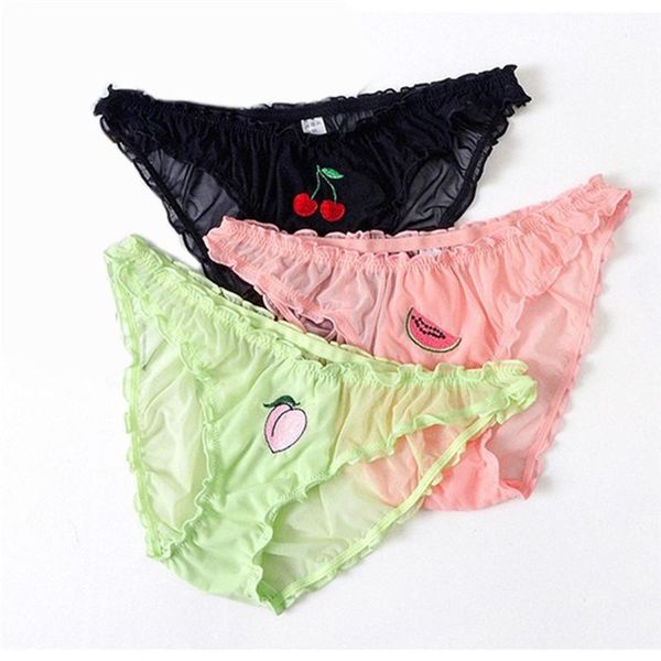 women lace lingerie temptation low-waist panties fruit ins embroidery transparent briefs seamless sweet underwear1, Black;pink
women lace lingerie temptation low-waist panties fruit ins embroidery transparent briefs seamless sweet underwear1, Black;pink