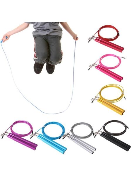 jump ropes 360° swivel ball bearing rope skipping gym fitness boxing training adjustable steel wire aluminum handle
jump ropes 360° swivel ball bearing rope skipping gym fitness boxing training adjustable steel wire aluminum handle