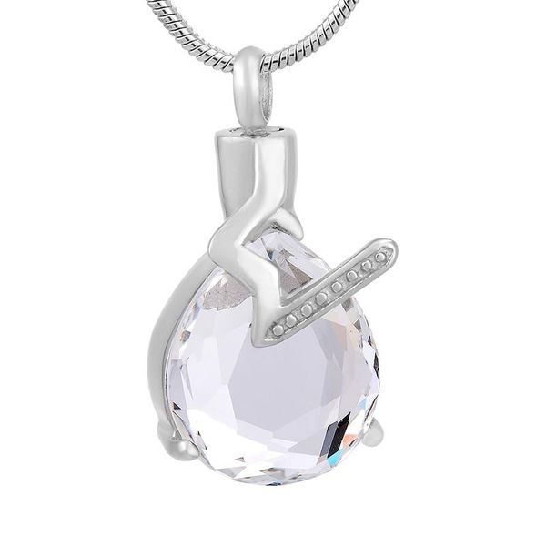 transparent teardrop pendant crystal necklace ashes keepsake cremation jewelry mini locket with filling kits women elegant, Silver
transparent teardrop pendant crystal necklace ashes keepsake cremation jewelry mini locket with filling kits women elegant, Silver