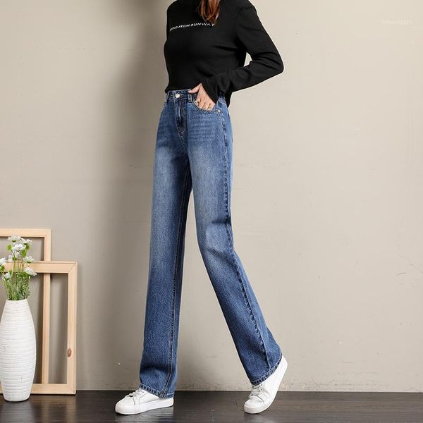 women's jeans high waist women's straight pants winter loose slimming stretch drape small wide leg long pants1, Blue
women's jeans high waist women's straight pants winter loose slimming stretch drape small wide leg long pants1, Blue