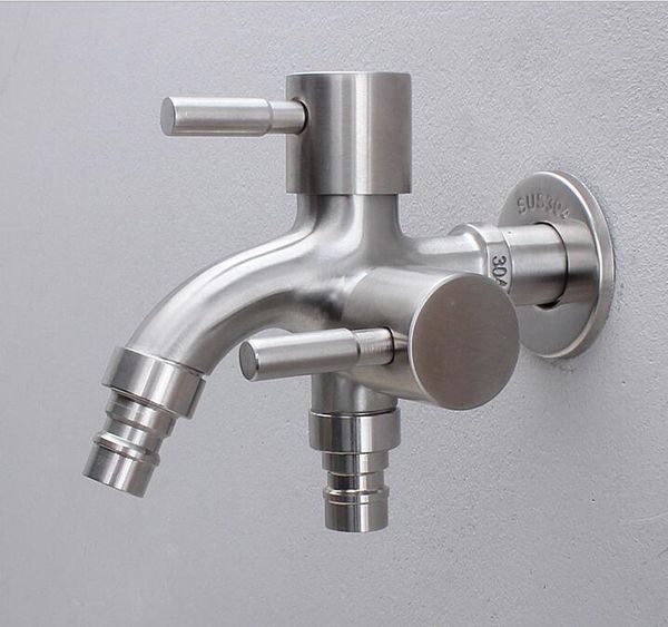 creative stainless steel wall-in faucet 1 in 2 out multifunctional water tap 304 steel bathroom & kitchen bib cocks
creative stainless steel wall-in faucet 1 in 2 out multifunctional water tap 304 steel bathroom & kitchen bib cocks